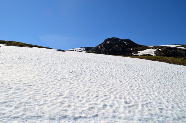 Snow in the mountains