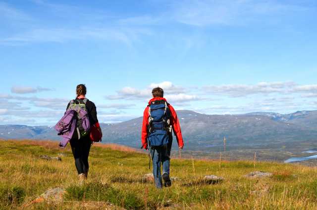 Hiking in Abisko