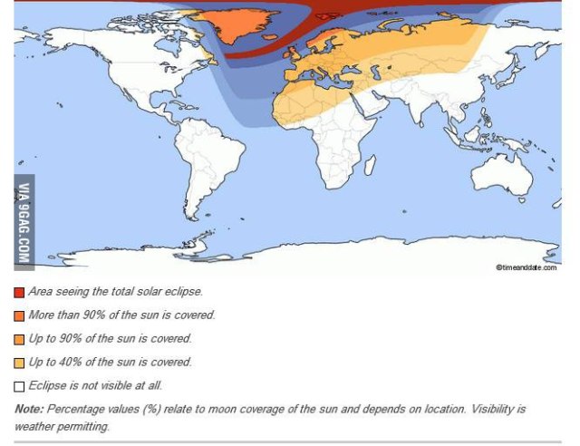 Solar eclipse 20 march 2015