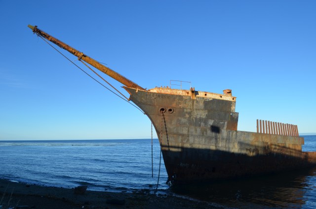 Lord Lonsdale ship graveyard Punta Arenas