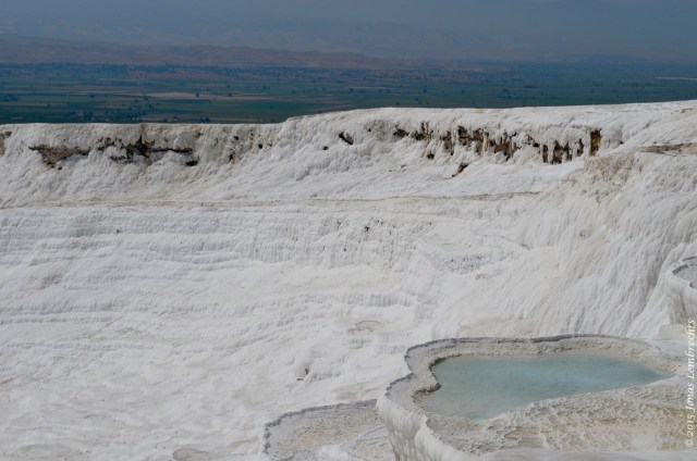 Flooded terraces in Pammukale
