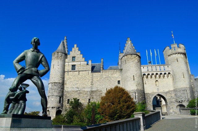 't Steen, the Stone, the medieval fortress of Antwerp