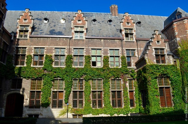 Old buildings of the university of Antwerp