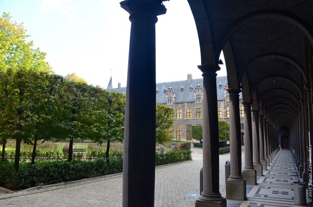 Gallery at the university campus, Antwerp