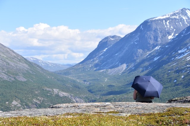 Overlooking the Skjomen valley